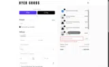 Hyer Goods coupon verification screenshot