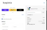 HYGIEIA10 coupon verification screenshot
