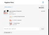Hygiene Hero coupon verification screenshot