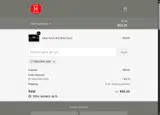 Welcome-May coupon verification screenshot