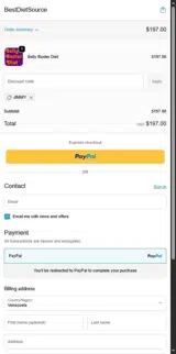JIMMY coupon verification screenshot