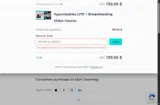 MYHBCOURSE20 coupon verification screenshot