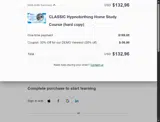 DEMO30 coupon verification screenshot