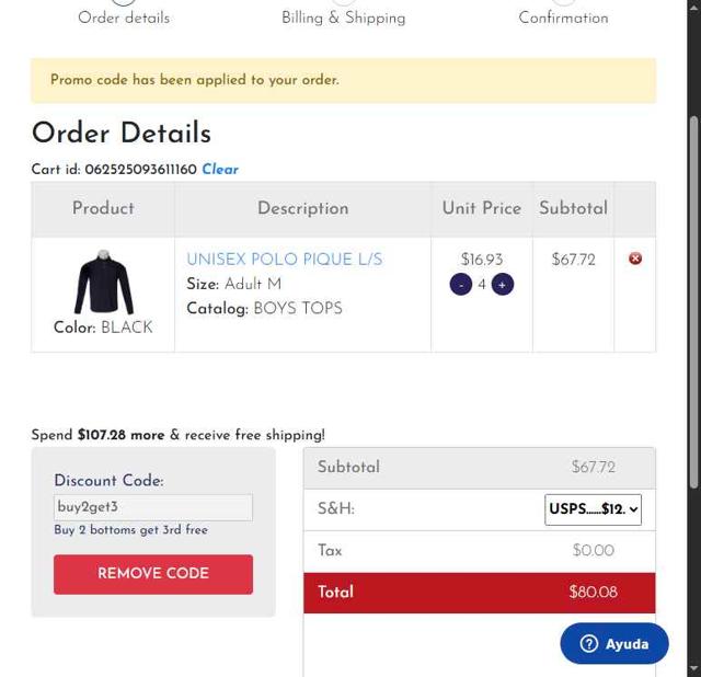 Ibiley checkout page showing Ibiley discount code box | Screenshot taken by SimplyCodes community member on Jun 25, 2025
