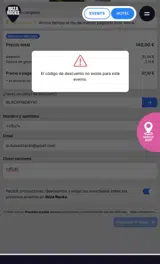 BLACKFRIDAY10 coupon verification screenshot
