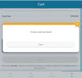 FIRSTFISH coupon verification screenshot