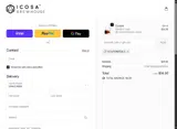 ICOSA Brewhouse coupon verification screenshot