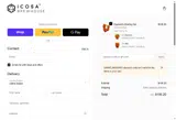 ICOSA Brewhouse coupon verification screenshot
