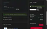 WELCOME10 coupon verification screenshot