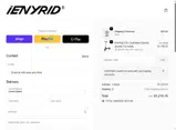 IENYRIDE coupon verification screenshot