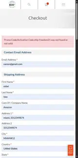 Institute for Excellence in Writing coupon verification screenshot