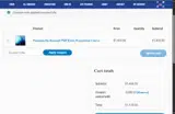 welcome80 coupon verification screenshot