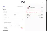 iFLY Luggage coupon verification screenshot
