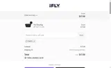 iFLY Luggage coupon verification screenshot