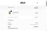 iFLY Luggage coupon verification screenshot