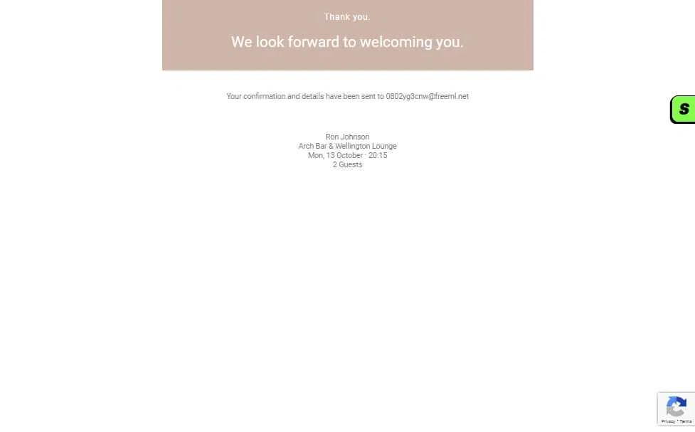 Verification screenshot for 50% Off the Full Price of Afternoon Tea at IHG — 7mo ago
