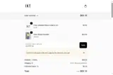 IKT coupon verification screenshot