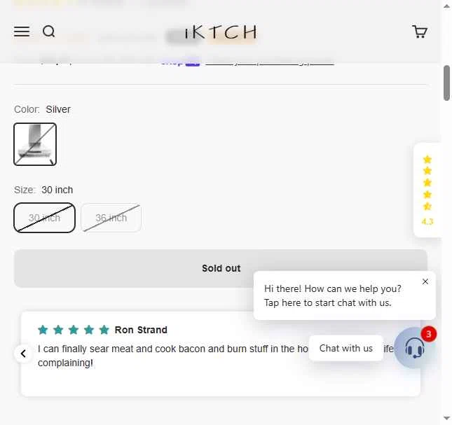 IKTCH checkout page showing IKTCH promo code box | Screenshot taken by SimplyCodes community member on Dec 28, 2025