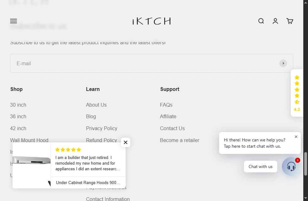 IKTCH checkout page showing IKTCH promo code box | Screenshot taken by SimplyCodes community member on Dec 28, 2025