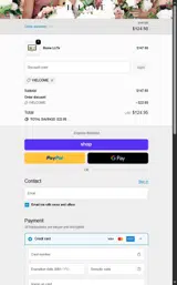 WELCOME coupon verification screenshot