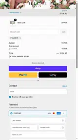 LUCKYS coupon verification screenshot