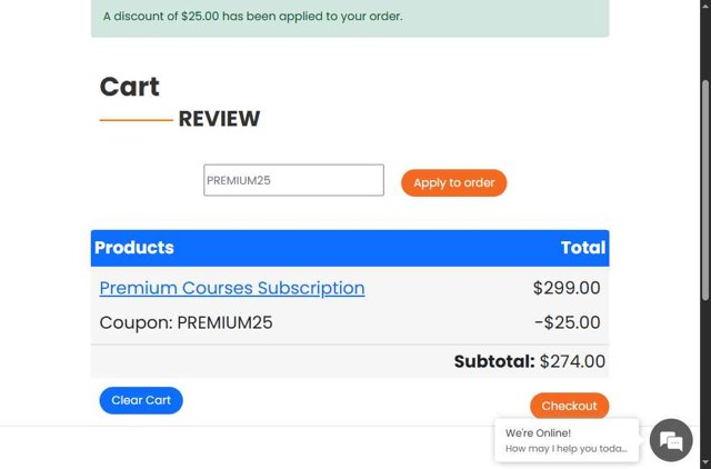 Illumeo checkout page showing Illumeo discount code box | Screenshot taken by SimplyCodes community member on May 4, 2025
