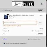 CYBERWEEK50 coupon verification screenshot