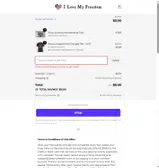 FREEDOMSEPT2025 coupon verification screenshot