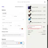 SUMMER20 coupon verification screenshot