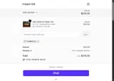 Impact Gel coupon verification screenshot