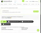 Impresoras3D.com coupon verification screenshot