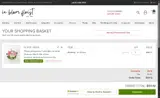 In Bloom Florist coupon verification screenshot