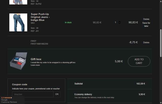Inderwear checkout page showing Inderwear discount code box | Screenshot taken by SimplyCodes community member on Aug 25, 2025
