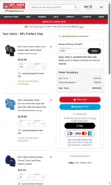 Indianapolis Colts coupon verification screenshot