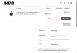 INFAB coupon verification screenshot