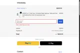 WELCOME coupon verification screenshot