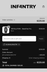 ALINAALINA27M coupon verification screenshot