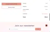 In His Hands coupon verification screenshot