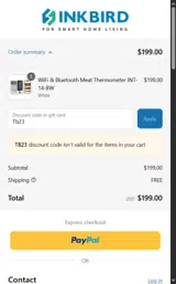 Tb23 coupon verification screenshot