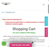 SURPRISE25 coupon verification screenshot
