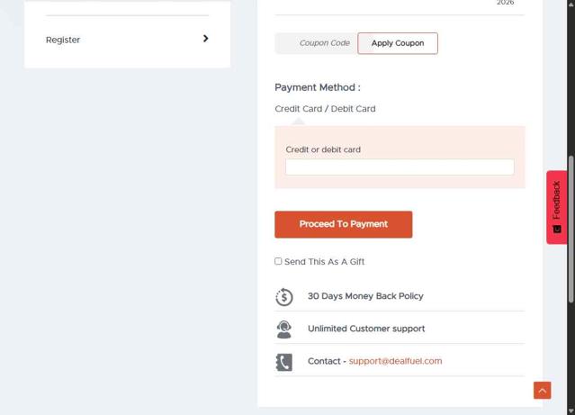 Inkydeals checkout page showing Inkydeals discount code box | Screenshot taken by SimplyCodes community member on Jun 19, 2025