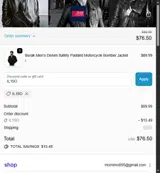 IL15O coupon verification screenshot