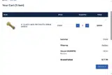 Inline Vape coupon verification screenshot