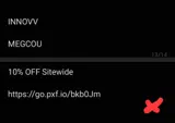 MEGCOU coupon verification screenshot