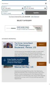 Inn at Venice Beach coupon verification screenshot