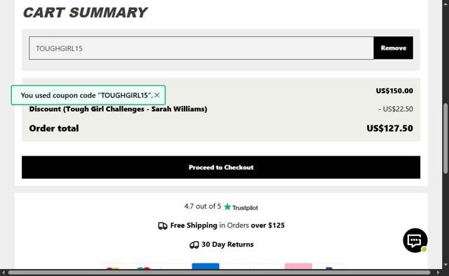 Inov-8 UK checkout page showing Inov-8 UK promo code box | Screenshot taken by SimplyCodes community member on Jul 14, 2025