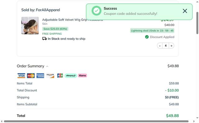 Inspire Uplift checkout page showing Inspire Uplift coupon code box | Screenshot taken by SimplyCodes community member on Jul 26, 2025