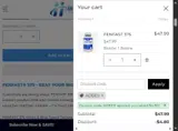 ADBE9 coupon verification screenshot