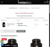 Intelligent Labs coupon verification screenshot