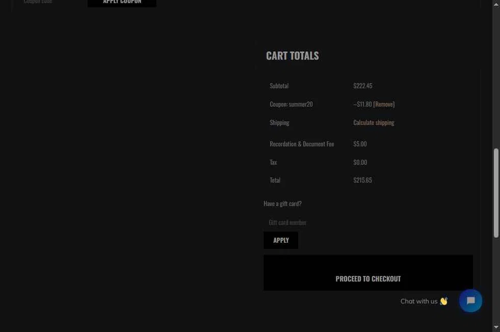 International Star Registry checkout page showing International Star Registry promo code box | Screenshot taken by SimplyCodes community member on Aug 5, 2025
